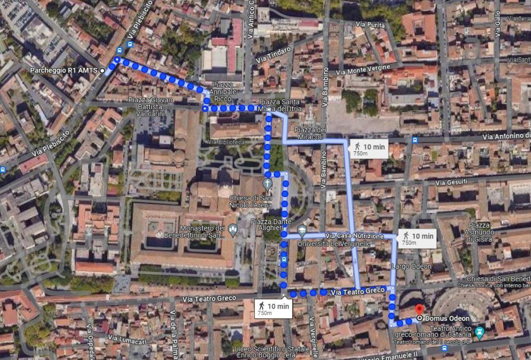 Domus Odeon La Casa Nel Parco Archeologico Di Catania Apartment Ngoại thất bức ảnh